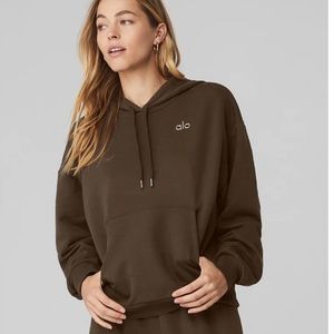 Alo Accolade Hoodie in Espresso